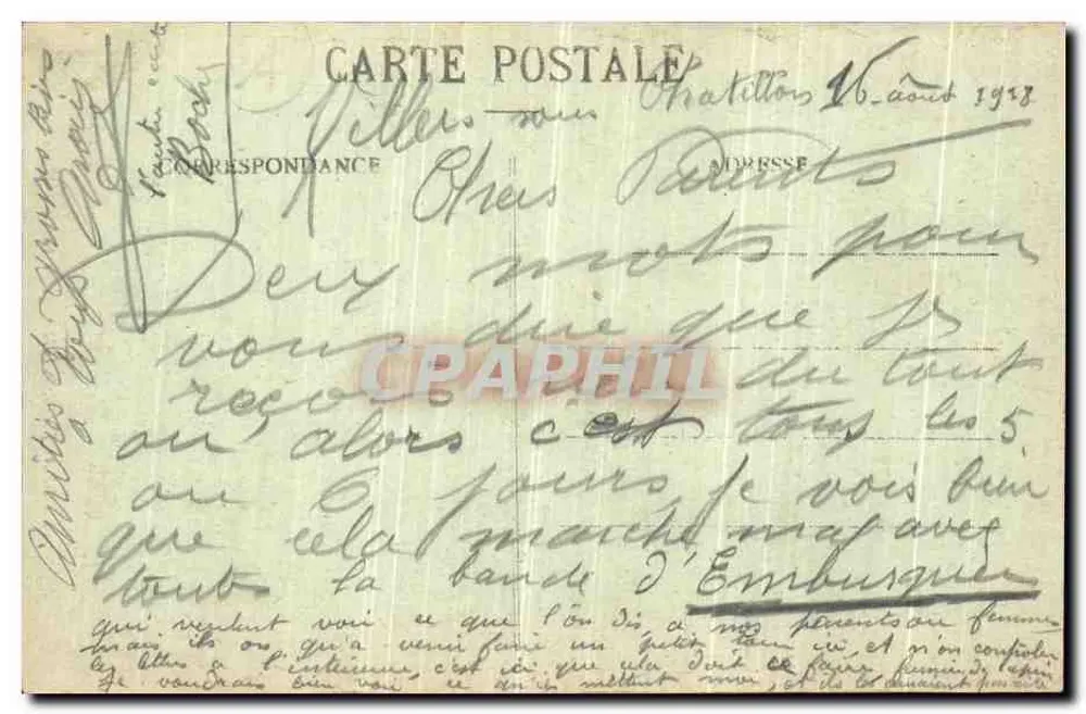 Beauvais - A Relógio da Verdade - M. G. - Verso