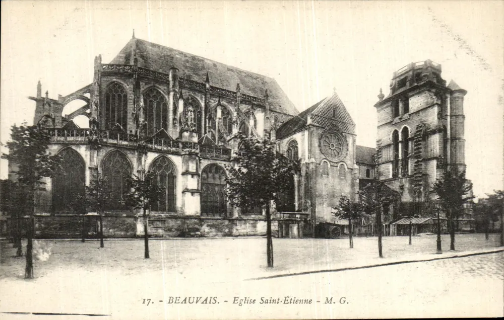 Beauvais - Igreja de São Etienne — M.G. n°17 - Frente