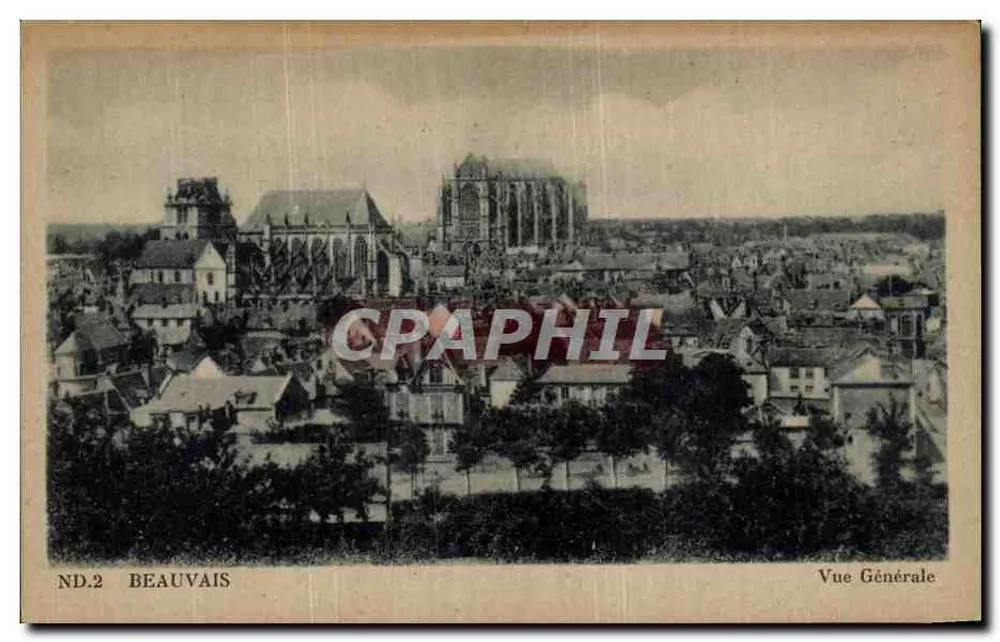 Beauvais — Vista Geral — Cie des Arts Mécaniques, Paris - Frente