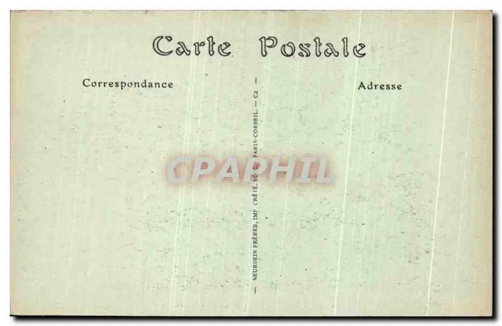 Beauvais — O Palácio de Justiça — Neurdein Frères, Paris - Verso