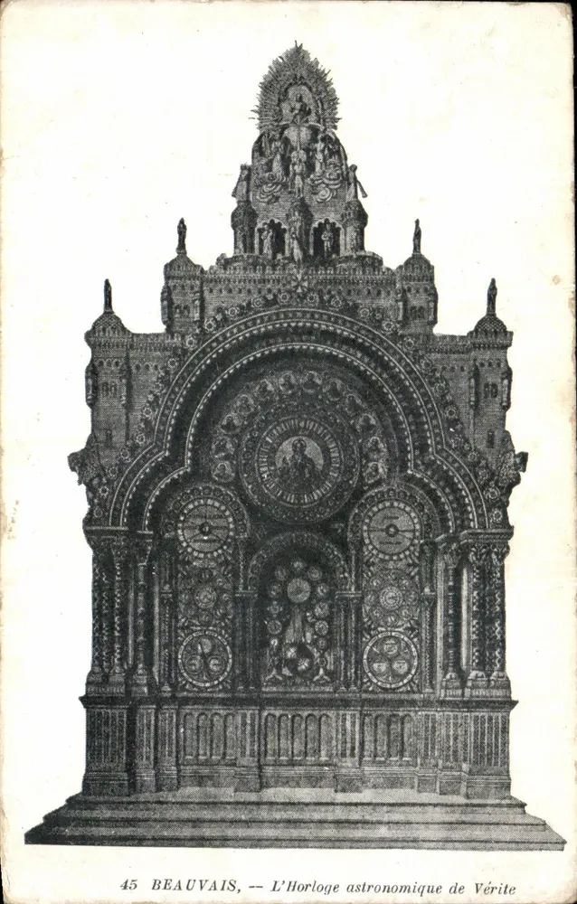 Beauvais — Die astronomische Uhr von Vérite — n°45 - Vorderseite