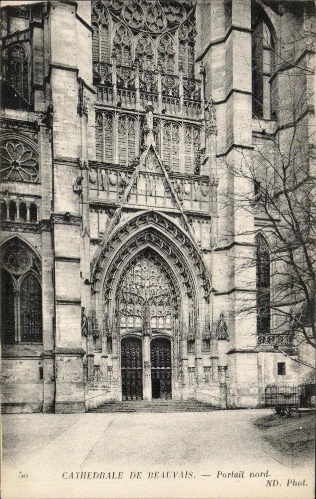 Beauvais-Kathedrale — Nordportal — ND. Phot. - Vorderseite