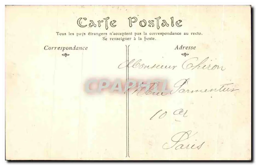 Environs de COMPIEGNE — Ruínas de Champlieu, o Teatro — ND-Phot - Verso