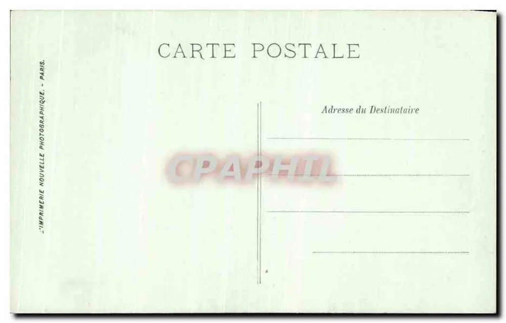 Chantilly — O Vestíbulo e a Escada — LL. - Verso