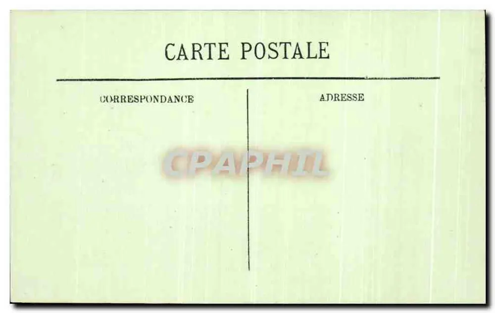 Chantilly — Castelo da Rainha Branca — LE - Verso