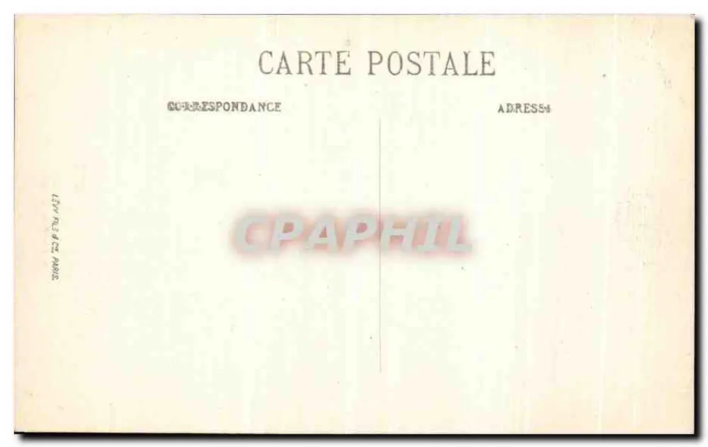 Chantilly — Castelo da Rainha Branca — LL. n° 98 - Verso