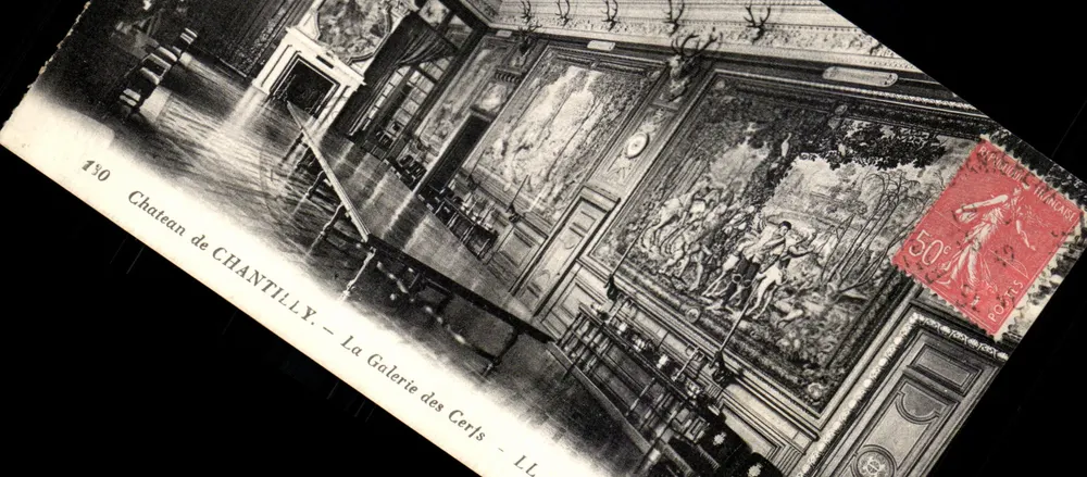 Schloss Chantilly — Die Galerie der Rehe — LL - Vorderseite