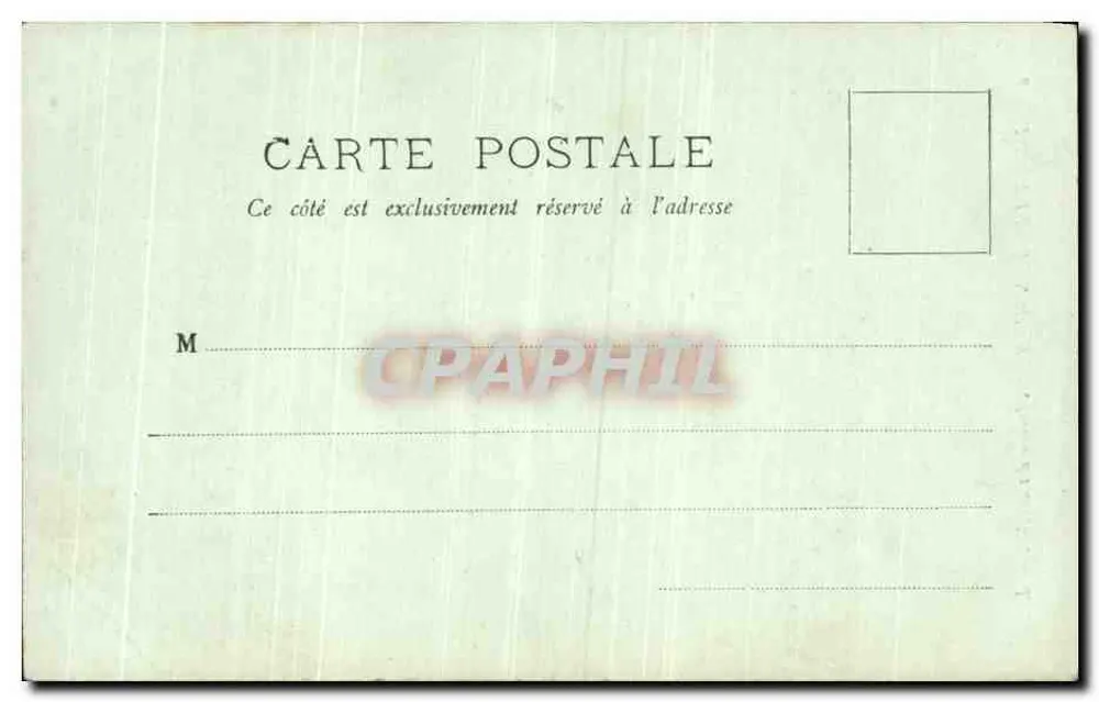 Floresta de Chantilly — Avenida das Águias — LL. n°61 - Verso