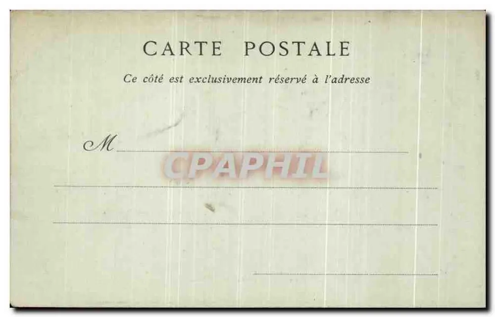 Chantilly — La Porte Saint-Denis und die Ställe — Sammlung ND Phot. - Rückseite