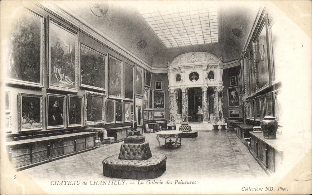 Schloss Chantilly — Die Galerie der Gemälde — Collections ND. Phot. - Vorderseite