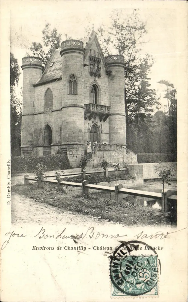 Chantilly - Schloss der Weißen Königin — D. Dambly, Chantilly - Vorderseite
