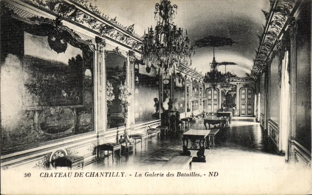 Schloss Chantilly — Galerie der Schlachten — ND - Vorderseite