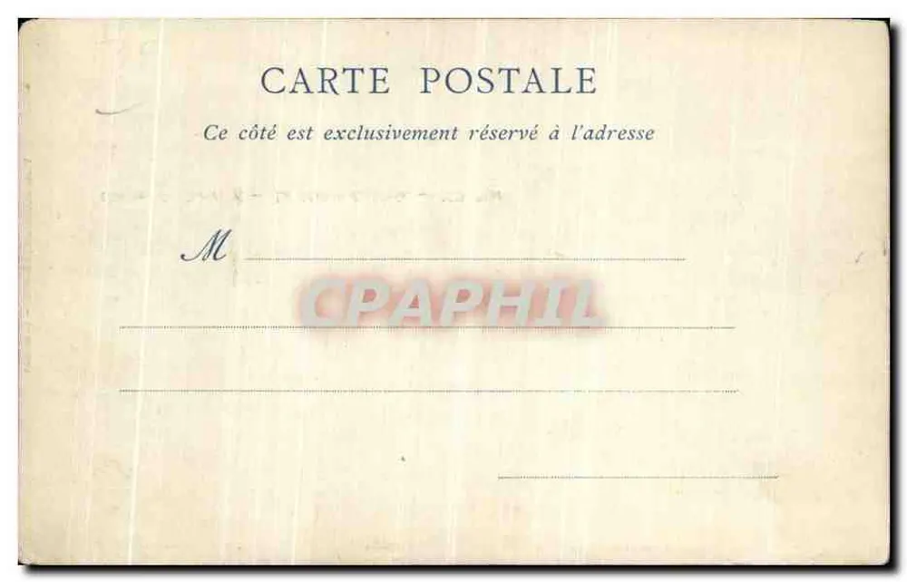 Castelo de Chantilly — A Casa de Silvie — Viúva BORNEAU, Livreiro, Chantilly - Verso