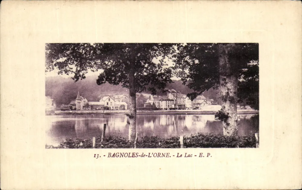 Bagnolles-de-l'Orne — Het Meer — E.P. — n°13 - Voorkant