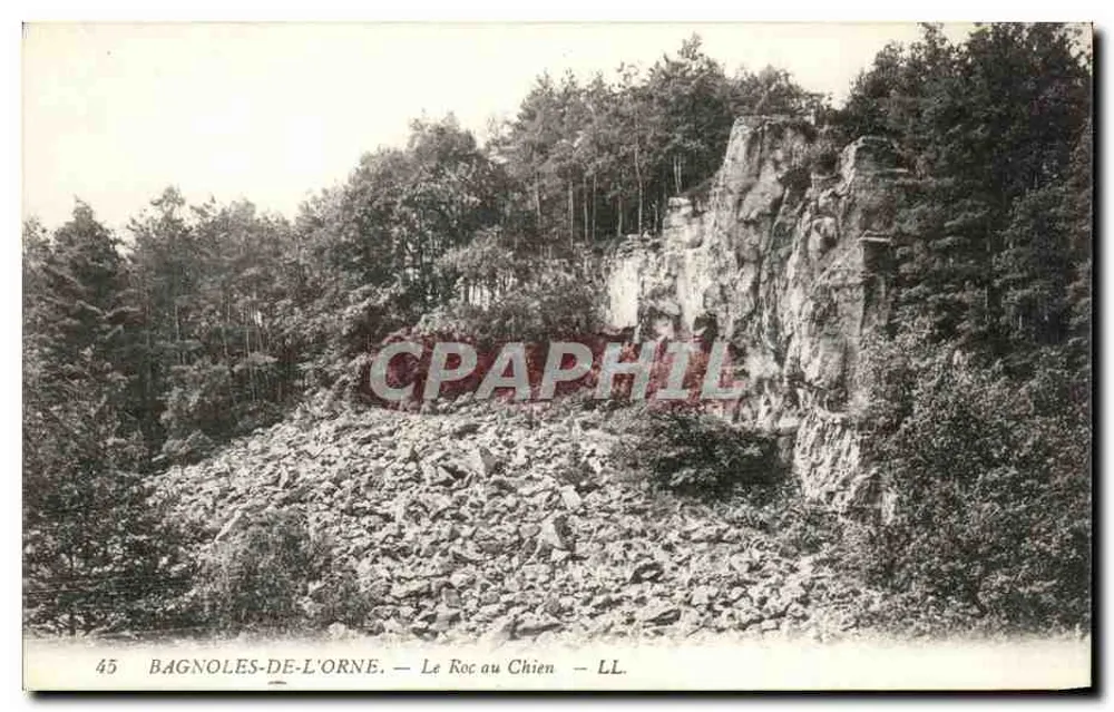 Bagnolles-de-l'Orne — Der Roc au Chien — LL - Vorderseite