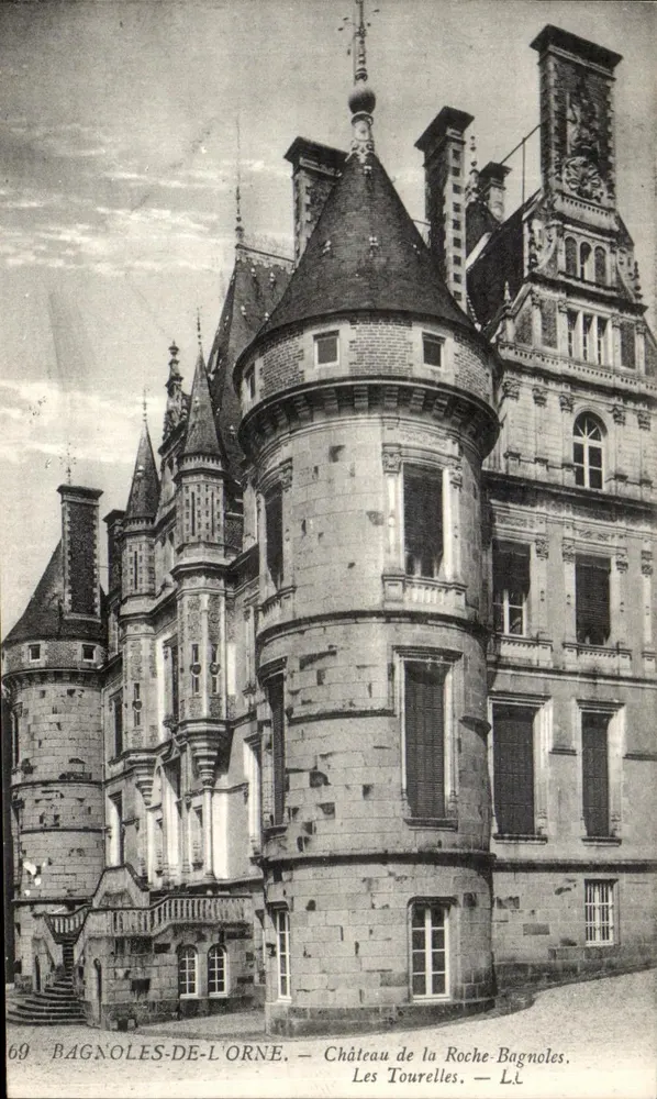 Bagnolles-de-l'Orne — Château de la Roche-Bagnoles, Les Tourelles — L.C. — Nr. 69 - Vorderseite