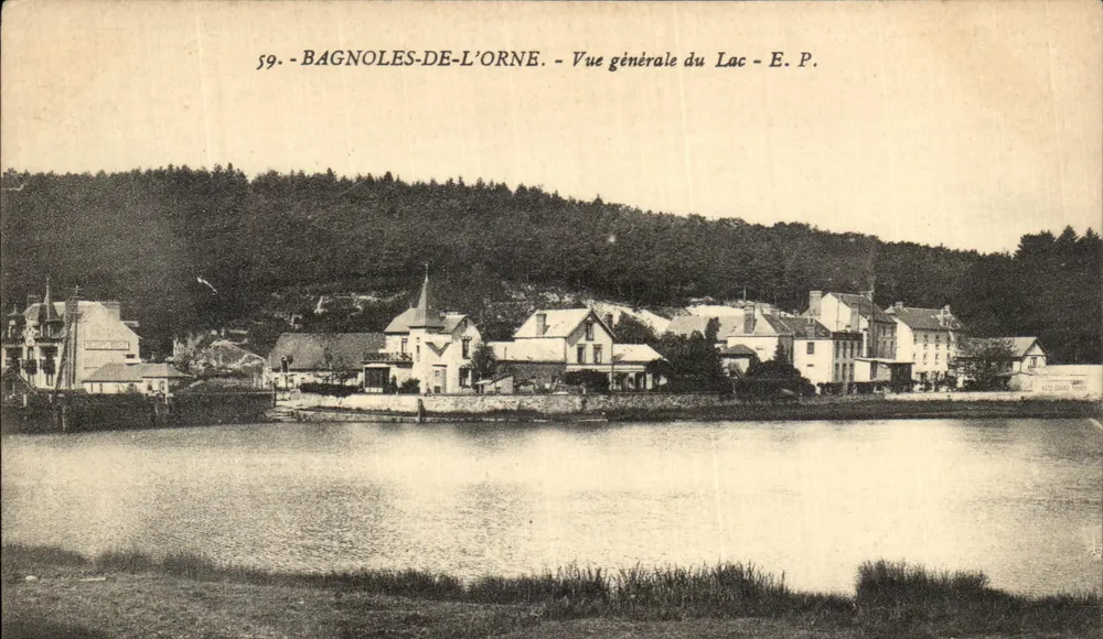 Bagnoles-de-l'Orne — Allgemeiner Blick auf den See — E.P. - Vorderseite