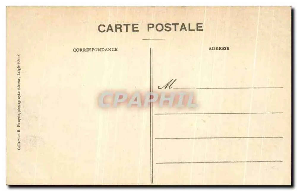 Bagnoles-de-l'Orne — Allgemeiner Blick auf den See — E.P. - Rückseite