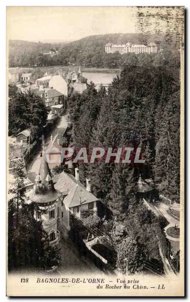 Bagnoles-de-l'Orne — Ansicht von Rocher au Chien — LL - Vorderseite