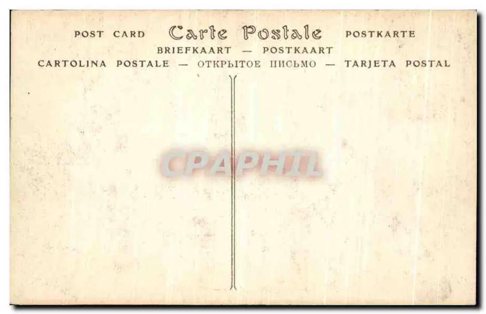 Castelo de CHANTILLY — Vista tirada a leste — ND. Fot. - Verso
