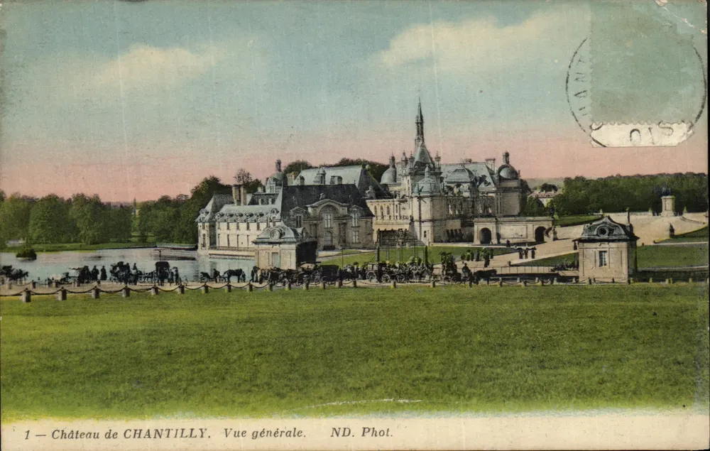 Château de Chantilly — Vue générale — ND. Phot. - Frente