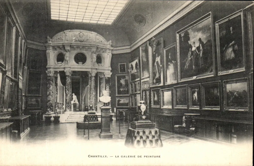 Chantilly — La Galerie de Peinture — Phototypie A. Brago, Paris - Recto