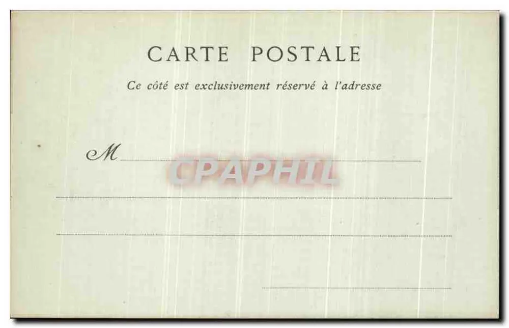 Château de Chantilly — Le Hameau, la Métairie — Collections ND. Piot. - Rückseite