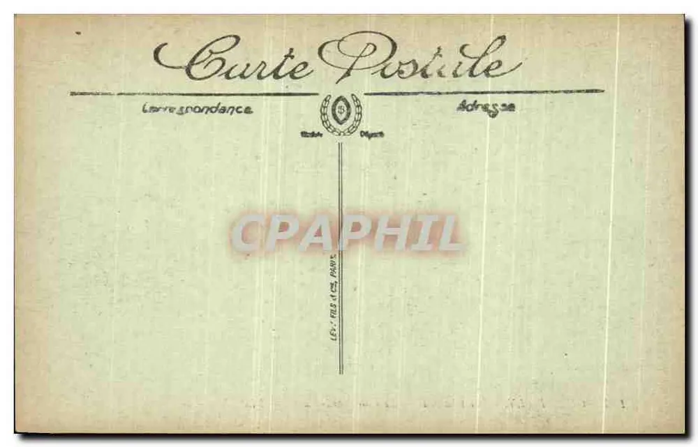 Chantilly — Das Schloss — Die Nordwestseite — LL. - Rückseite
