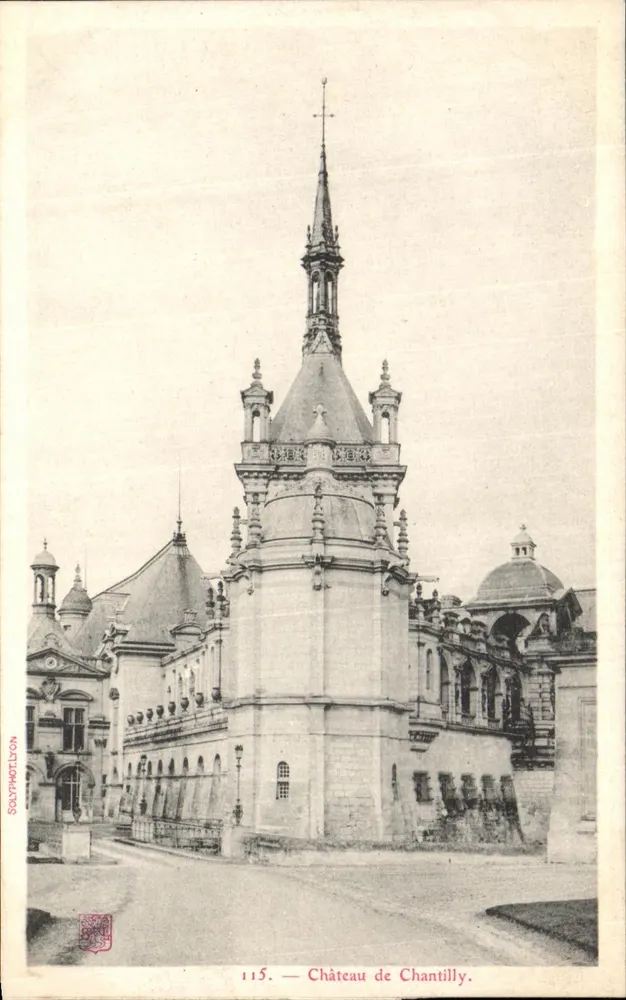 Castelo de Chantilly — vista da torre — SOLYPHOTLYON n°115 - Frente