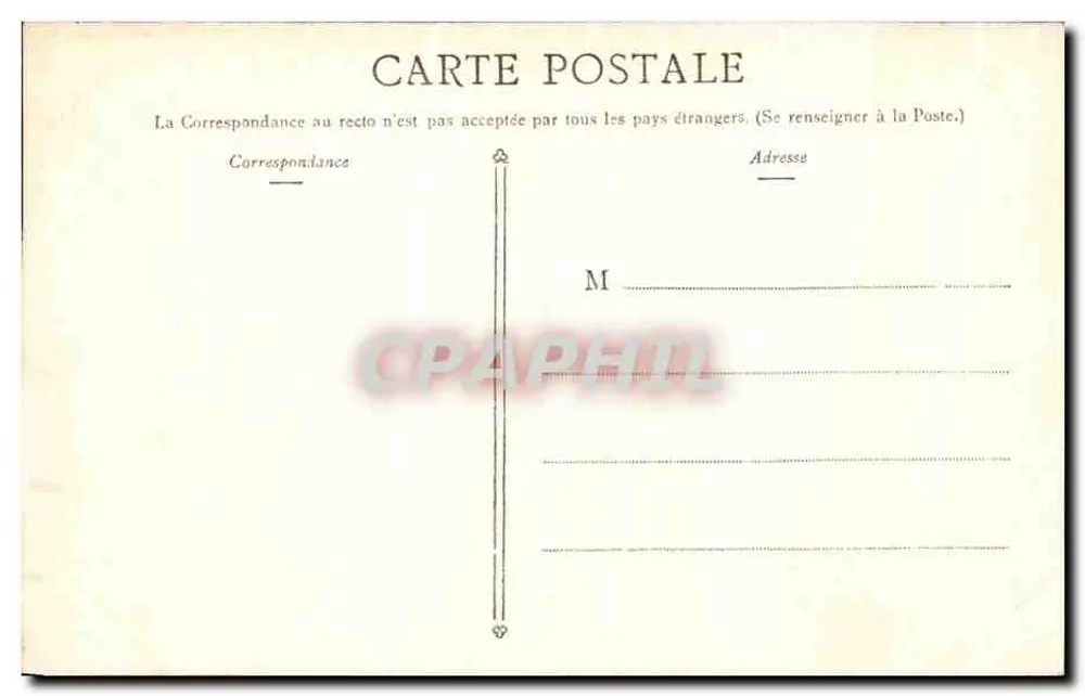 Castelo de Chantilly — vista da torre — SOLYPHOTLYON n°115 - Verso