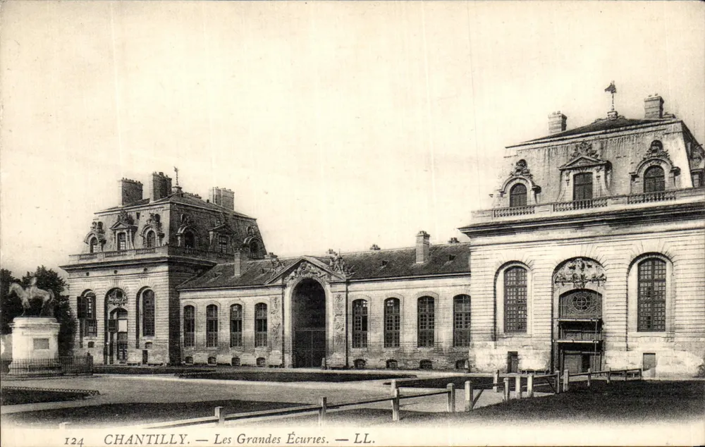 Chantilly — Les Grandes Écuries — LL. n°124 - Awers