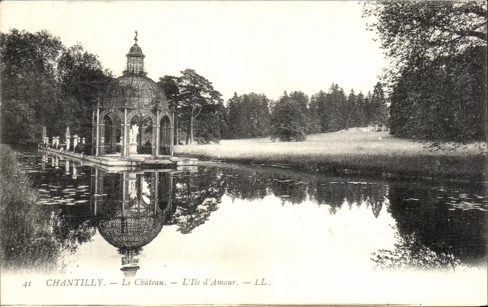 Chantilly — O Castelo — A Ilha do Amor — LL. - Frente