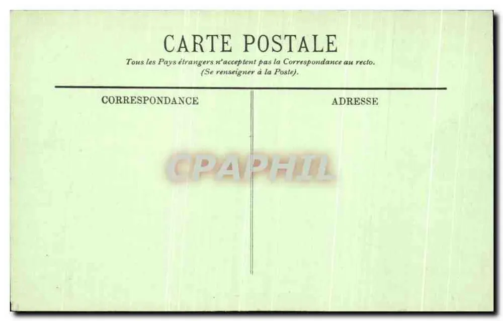 Compiègne — O Castelo — A Plate-Bande — LL. - Verso