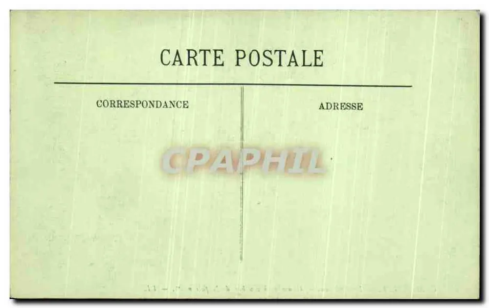 Compiègne — O Castelo — Quarto de dormir de Napoleão I — LL. — n°28 - Verso