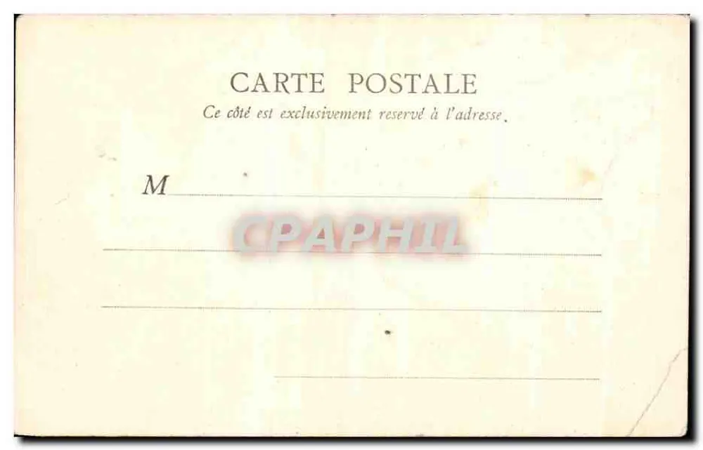 Schloss Chantilly — Appartements der Condé — Vorzimmer — B.F. Paris - Rückseite