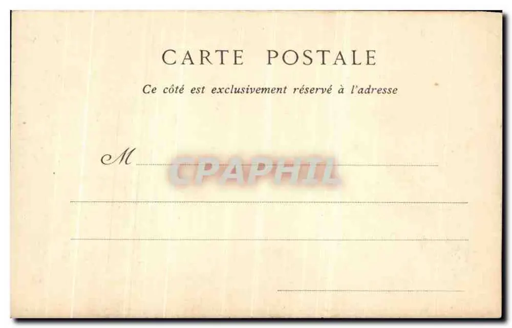 Château de Chantilly — Die Galerie der Rehe — Collections ND. Phot. - Rückseite