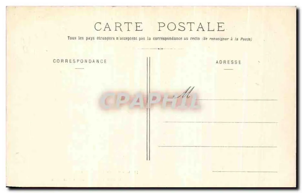 Interior de um salão de Compiègne — editor 'Carton de Compiègne' — número de série não visível - Verso
