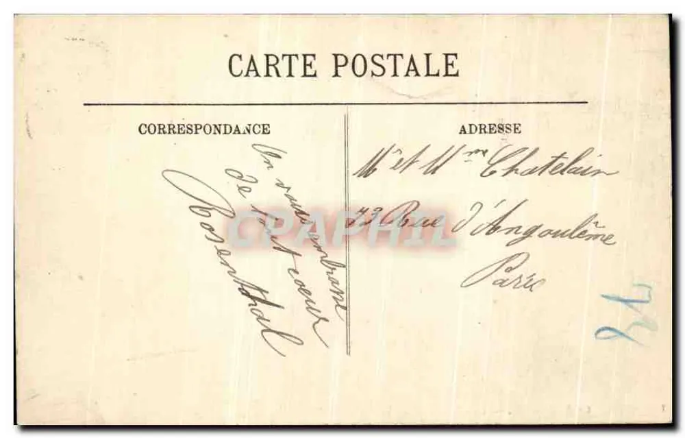 Compiègne — O Castelo e as Terras — LL. — n°98 - Verso