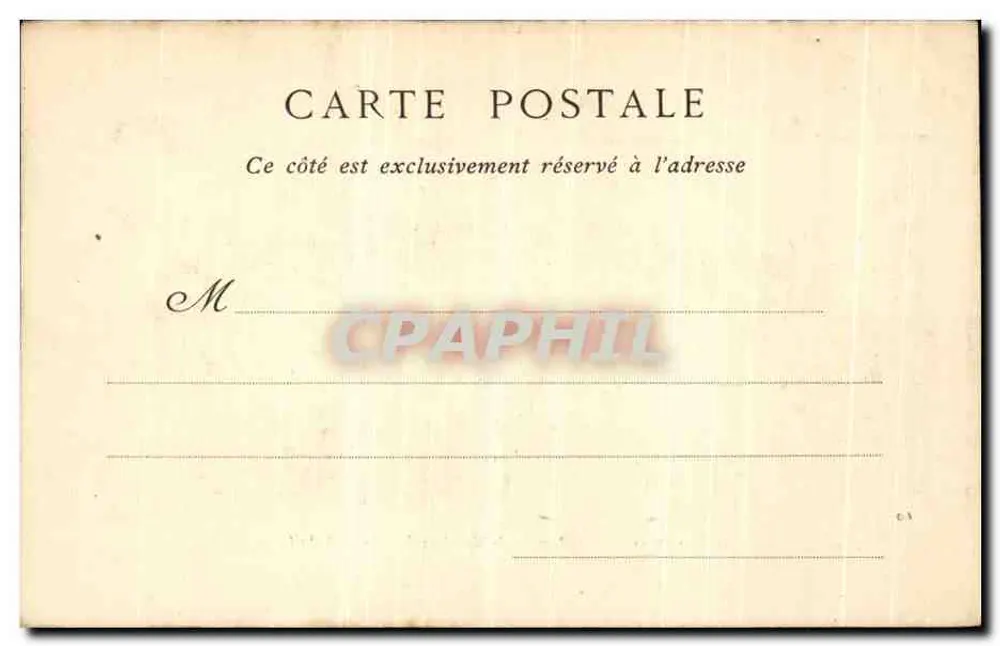 Park des Schlosses Compiègne — Das Wiege des Napoleon I. — ND Phot - Rückseite