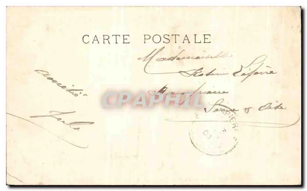 Compiègne — O Castelo — A Largura da Faixa — LL. — n°74 - Verso