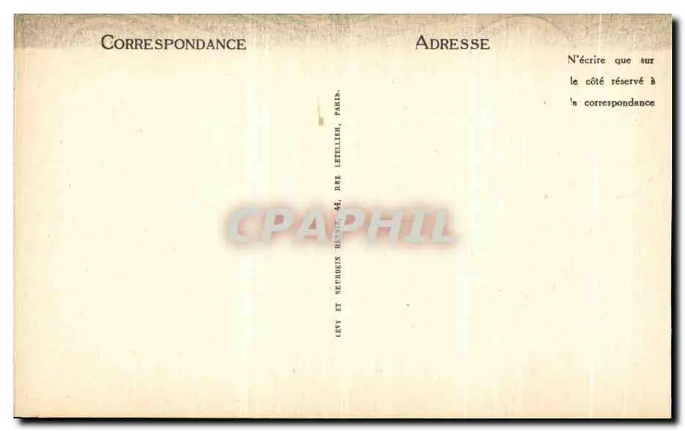 Compiègne - O Castelo - Salão das Flores - LL - Verso