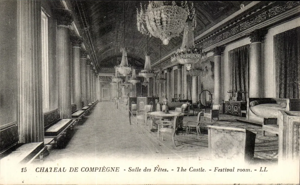 Castelo de Compiègne — Sala das Festas — LL - Frente