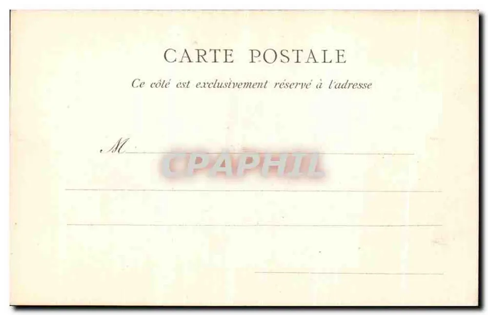 Compiègne - O Castelo. Galeria das Festas - Verso