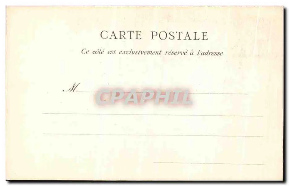 Compiègne — El Castillo. Salón de Música — Editor no visible - Reverso