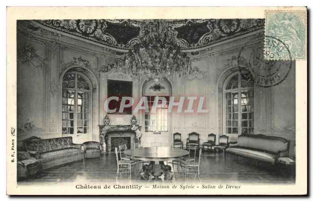 Schloss Chantilly — Maison de Sylvie — Salon de Dreux - Vorderseite