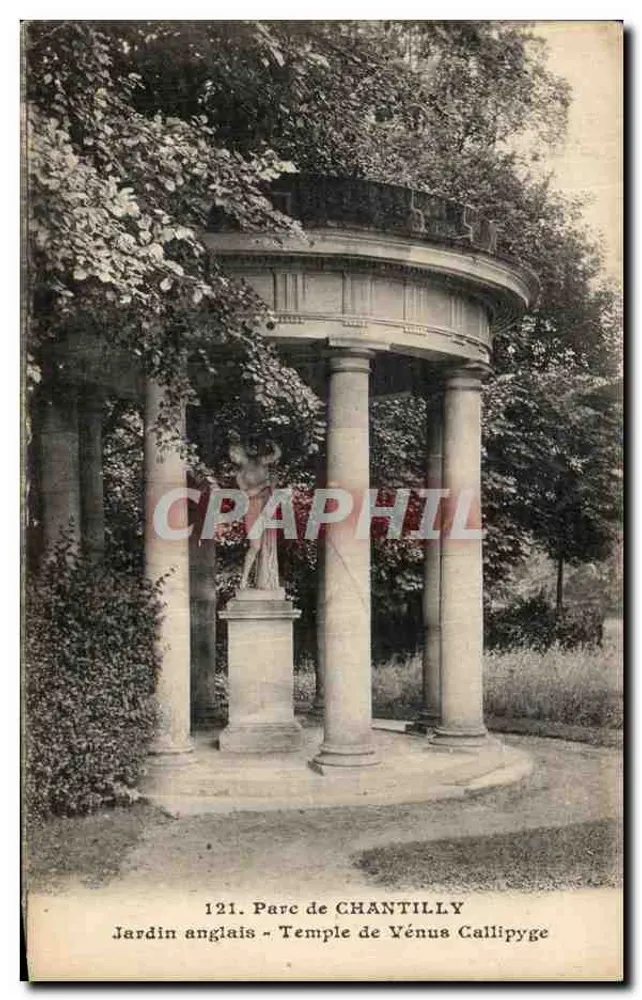 Tempel der Venus Callipyge — Englischer Garten — Parc de Chantilly - Vorderseite