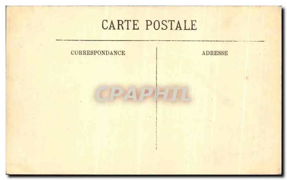 Compiègne — Facha do Castelo — LL. - Verso
