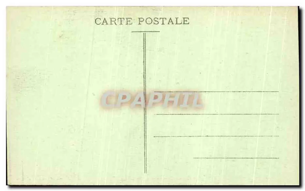 O Palácio de Compiègne — vista do pátio interno — Edit. Bourson, Compiègne - Verso