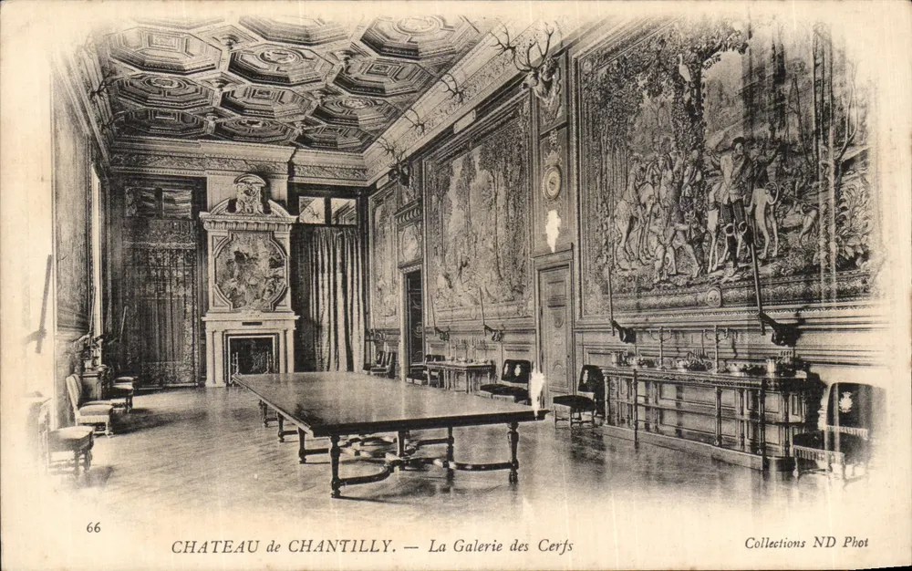 Schloss Chantilly — Die Galerie der Hirsche — Collections ND Phot - Vorderseite