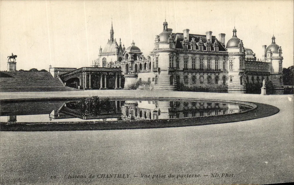Schloss Chanteloy — Ansicht vom Erdgeschoss — ND. Phot. - Vorderseite